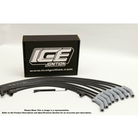Pro 100 9mm Leads & ICE 4200 Coil Kit; DIY V8 Universal, HEI, Straight Boots