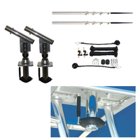 Lee's Sidewinder Outrigger Kit with 16.5ft Telescopic Poles & Rigging Kit