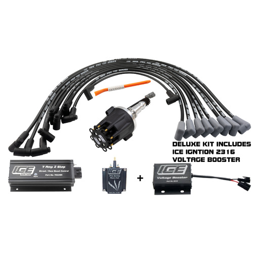 7 Amp 2 STEP Boost Control Deluxe Kit - Chev BB 396 to 502 V8, Carby